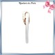 Pendentif coeur céramique blanc en plaqué or rose - La Bijouterie de Paris