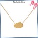 Collier nuage plaqué or - La Bijouterie de Paris