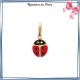 Pendentif coccinelle plaqué or - La Bijouterie de Paris