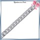 Bracelet identité gourmette argent - 18 cm - 4 mm - La Bijouterie de Paris