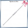 Bracelet identité enfant dauphin argent - 16 cm - La Bijouterie de Paris