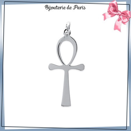 Croix de vie argent - La Bijouterie de Paris