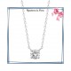 Collier argent et zirconium - La Bijouterie de Paris