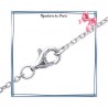 Collier 2 anneaux argent - La Bijouterie de Paris