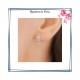 Boucles d'oreilles puce oiseau flamant argent - La Bijouterie de Paris