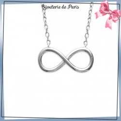 Collier infini argent
