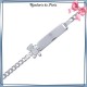 Bracelet identité enfant ourson argent - 16 cm - La Bijouterie de Paris