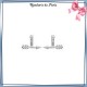 Bijoux lobes oreilles argent et zirconiums flèche - La Bijouterie de Paris