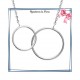 Collier 2 anneaux argent - La Bijouterie de Paris