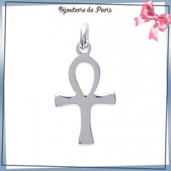 Croix de vie argent - La Bijouterie de Paris