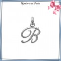 Pendentif initiale B argent