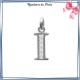 Pendentif initiale I argent et zirconiums - La Bijouterie de Paris