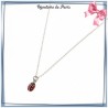 Collier coccinelle argent - La Bijouterie de Paris