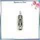 Pendentif Tiki Polynésien tendresse argent - La Bijouterie de Paris