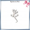 Pendentif salamandre argent - La Bijouterie de Paris