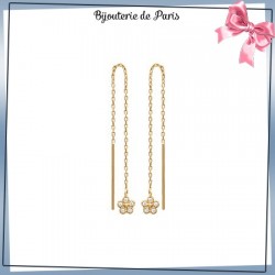 Collier filigrane en plaqué or 