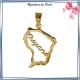 Collier filigrane en plaqué or 