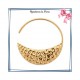Collier filigrane en plaqué or 