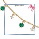 Collier filigrane en plaqué or 