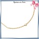 Collier filigrane en plaqué or 