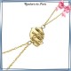 Collier filigrane en plaqué or 