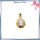 Collier filigrane en plaqué or 