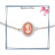 Collier filigrane en plaqué or 