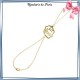 Collier filigrane en plaqué or 