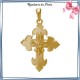 Collier filigrane en plaqué or 
