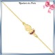 Collier filigrane en plaqué or 