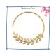 Collier filigrane en plaqué or 