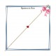 Collier filigrane en plaqué or 