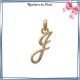 Collier filigrane en plaqué or 