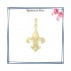 Collier filigrane en plaqué or 