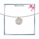 Collier filigrane en plaqué or 