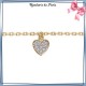 Collier filigrane en plaqué or 