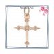 Collier filigrane en plaqué or 