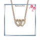 Collier filigrane en plaqué or 