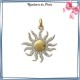 Collier filigrane en plaqué or 