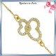 Collier filigrane en plaqué or 