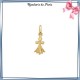 Collier filigrane en plaqué or 