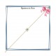 Collier filigrane en plaqué or 