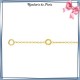 Collier filigrane en plaqué or 