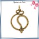 Collier filigrane en plaqué or 
