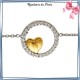 Collier filigrane en plaqué or 