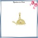 Collier filigrane en plaqué or 