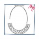 Collier filigrane en plaqué or 