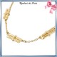 Collier filigrane en plaqué or 