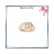 Collier filigrane en plaqué or 