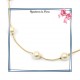 Collier filigrane en plaqué or 